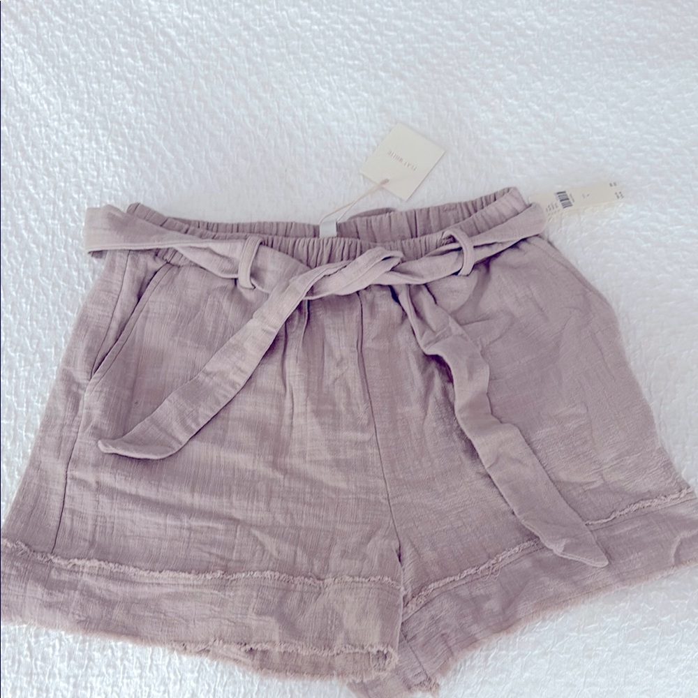 Anthropologie linen shorts 
NWT